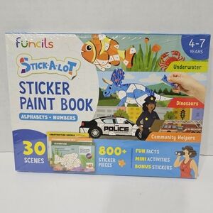Funcil Stick A Lot Sticker Activity Book